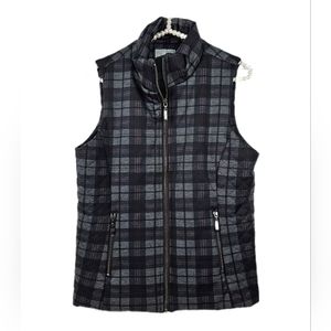 LEMON TART Quilted Plaid Vest